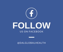 Follow us on Facebook Facebook Post in Blue and White Simple Style - 1
